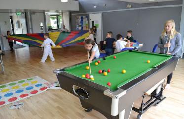 Top Trumps Youth Club at Trumpington Pavilion. Photo: Andrew Roberts, 16 May 2017.