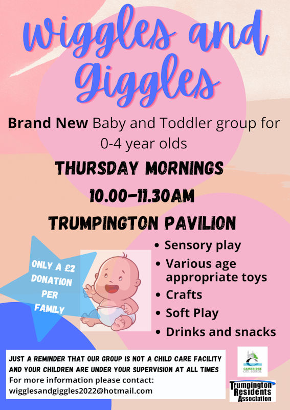 Wiggles and Giggles at Trumpington Pavilion.